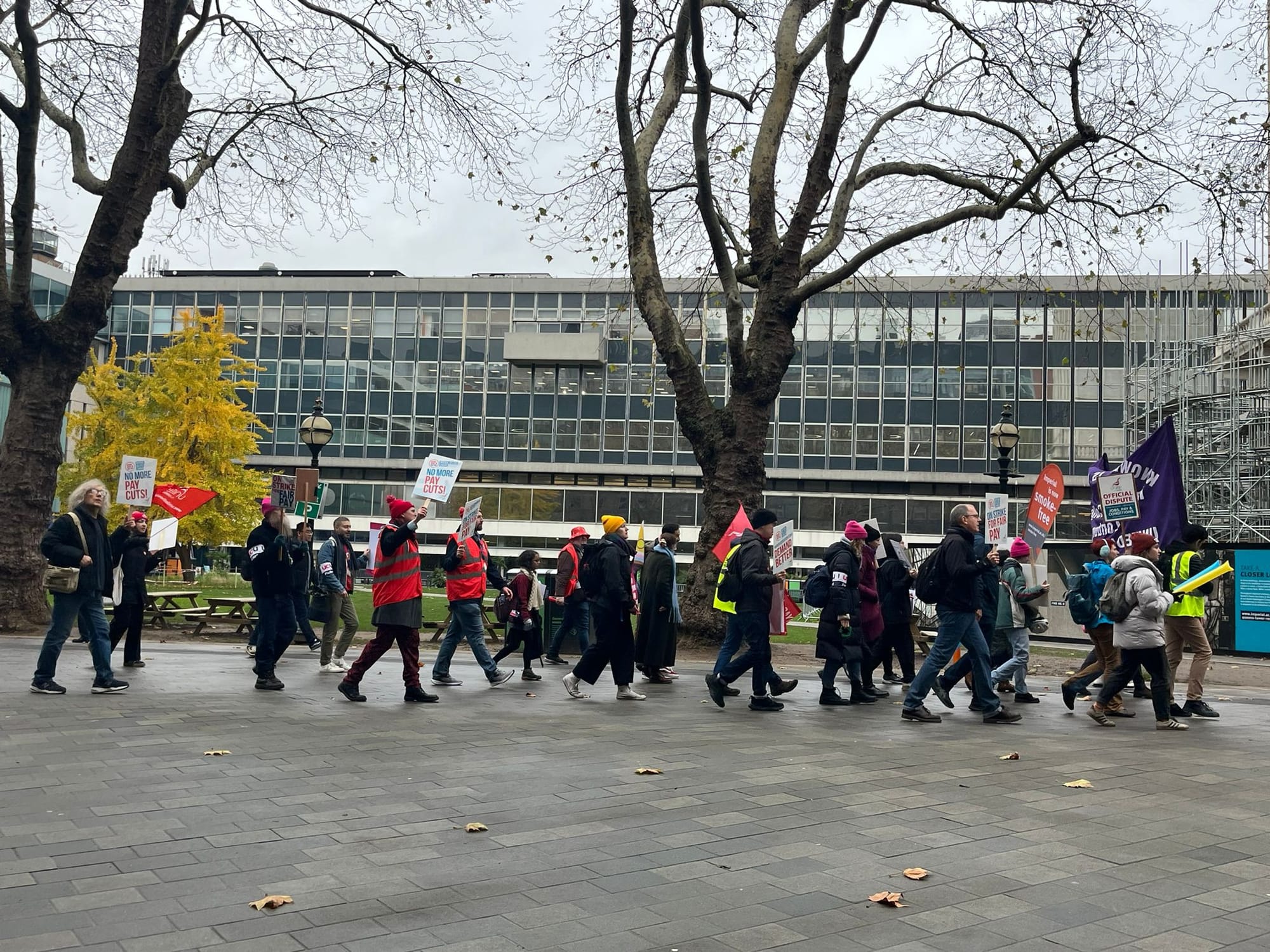 UCU prolongs industrial action into December