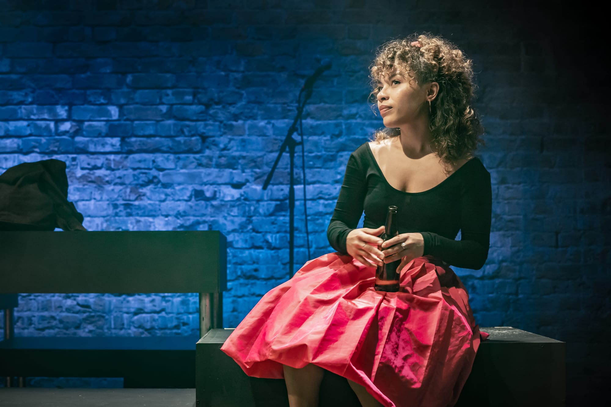 Saffron Coomber Mina In Old Bridge At The Bush Theatre  Photo By Marc Brenner46