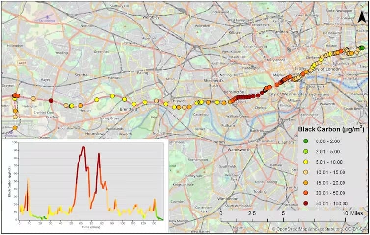 Taxi Route Pollution