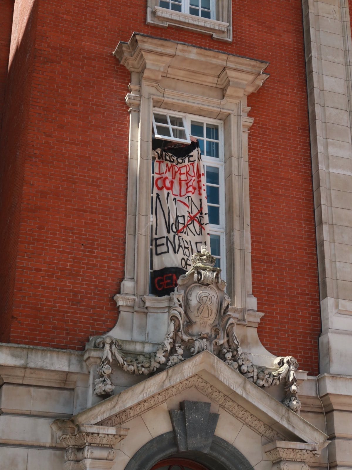 Gaza Protest Banner 2