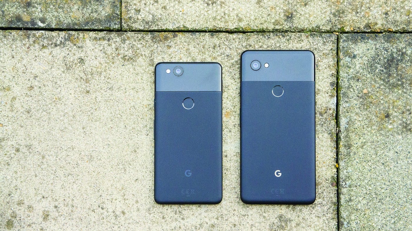 The most eagerly awaited products announced at the event – The Google Pixel 2 and Pixel 2 XL. // expertreviews.co.uk