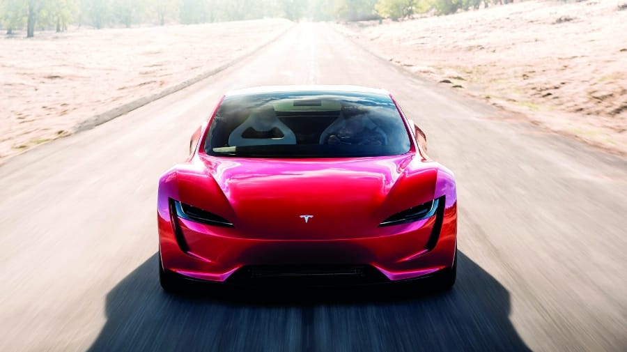 The Tesla Roadster is arguably Franz von Holzhausen’s best design to date // Tesla