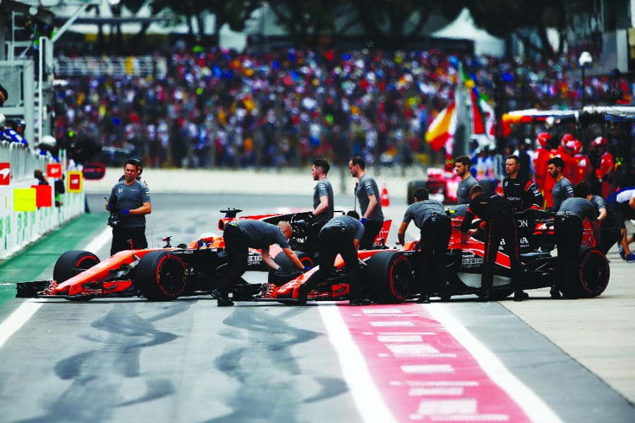 Grand Prix Racing is prohibitively expensive, top teams have budgets of around £400 million // McLaren