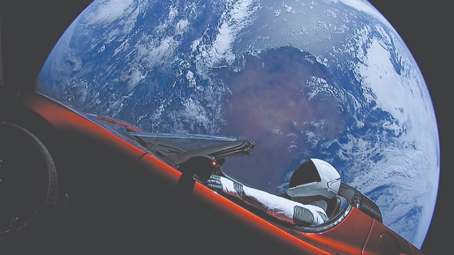 There’s now a car floating through space and it’s not as crazy as it sounds // SpaceX