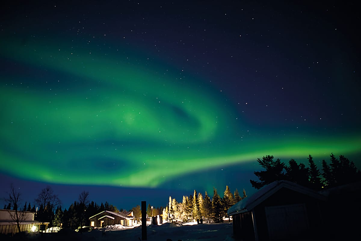 The night sky in Kiruna does not disappoint // Flickr