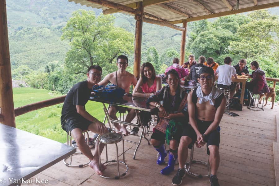 Hiking group in Sapa, Vietnam // YanKai Kee