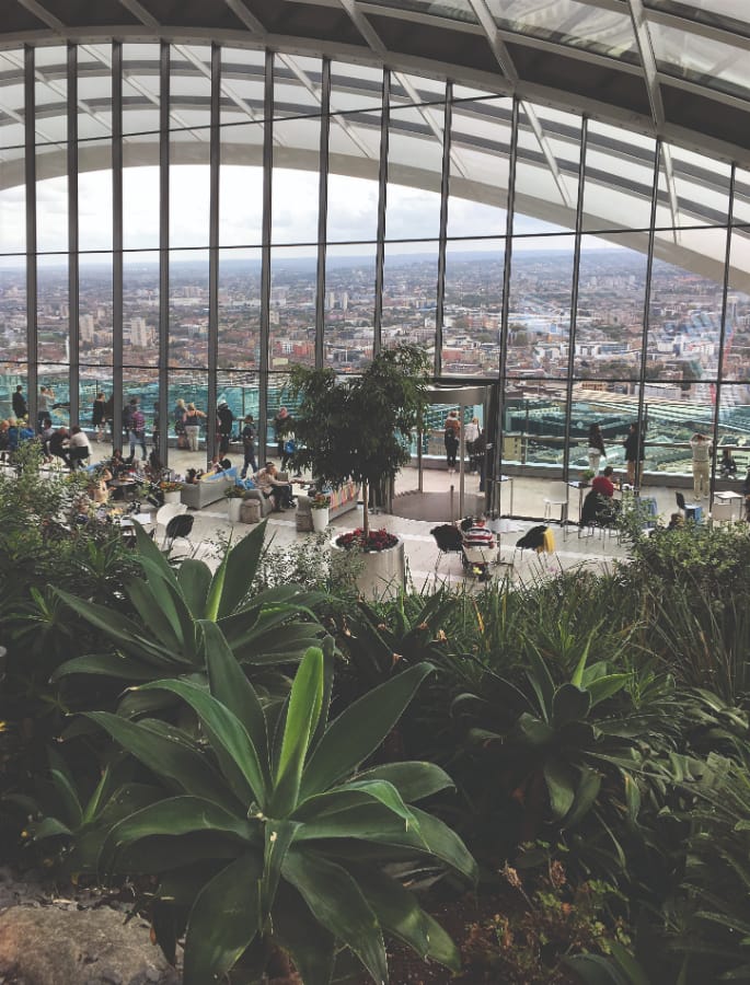 Sky Garden at the Walkie Talkie // Elina Michaelidou