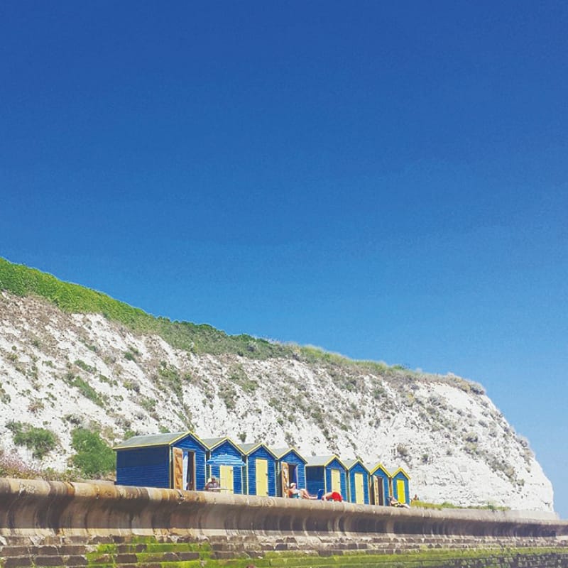 White cliffs of Broadstairs // Edita Pileckyte