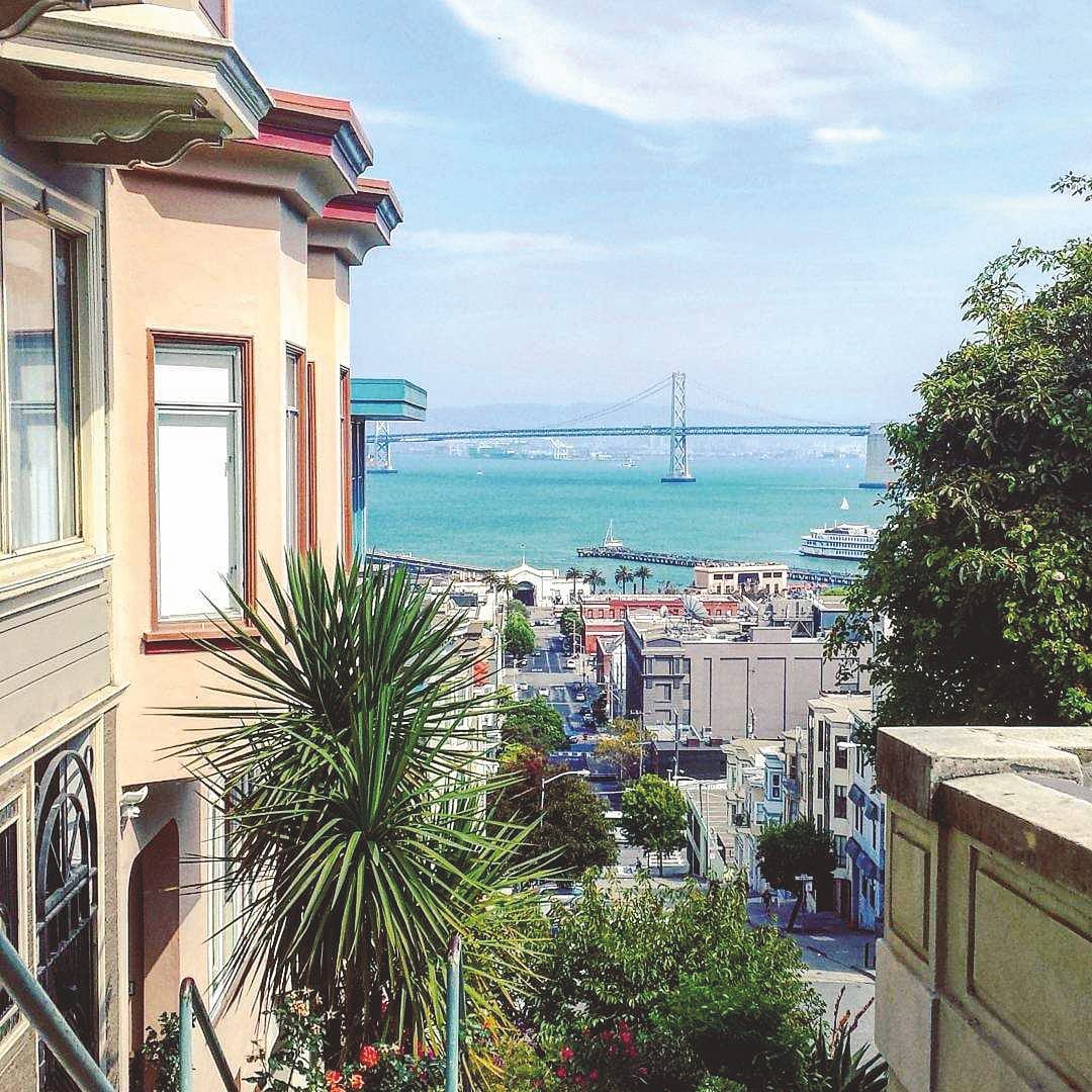 One of my favourite shots of sunny San Francisco // Edita Pileckyte