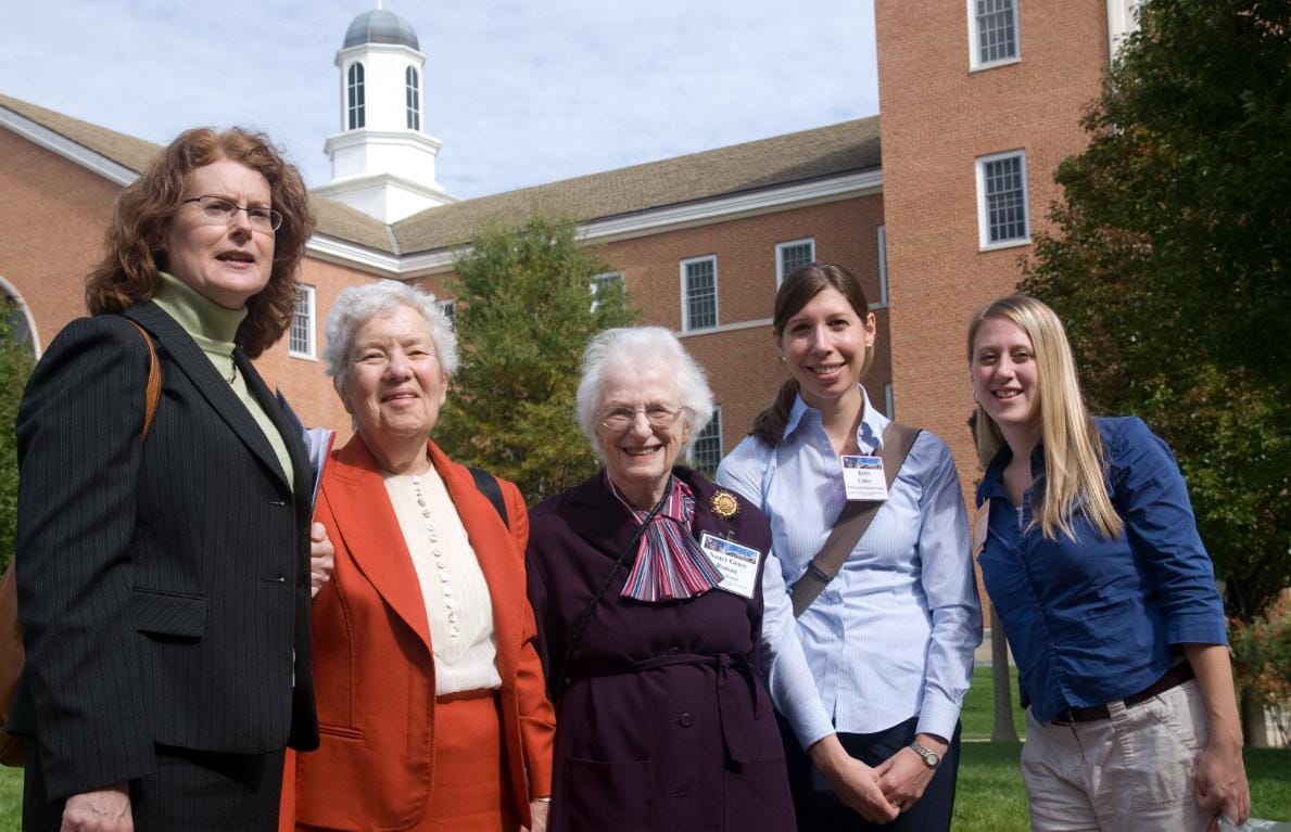 Vera Rubin, second from left // Wikimedia