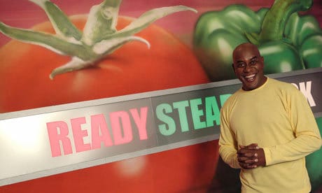 Ainsley Harriot presenting Ready Steady Cook