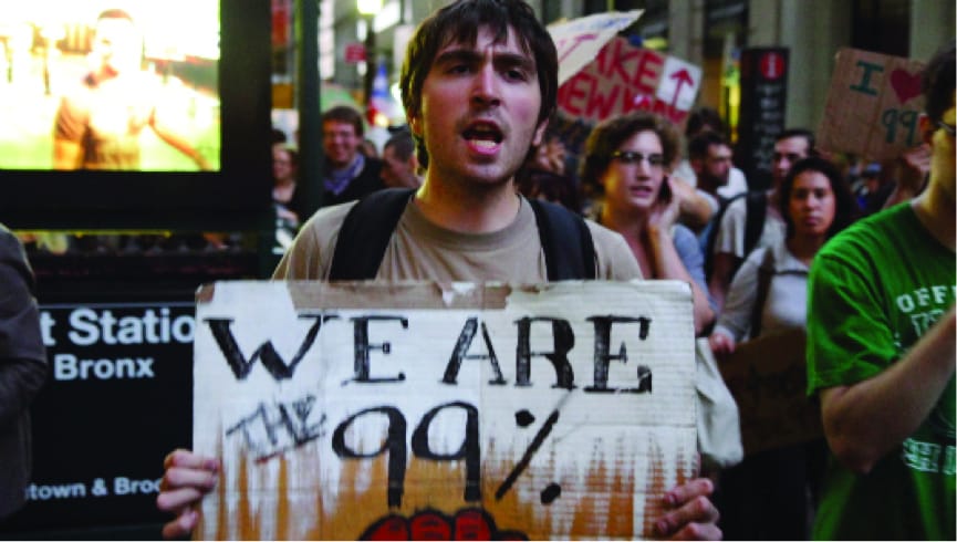 According to the guys at TEKUA, the Western ‘99%’ is not the real 99%