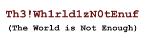 A case sensitive password with alphanumeric characters