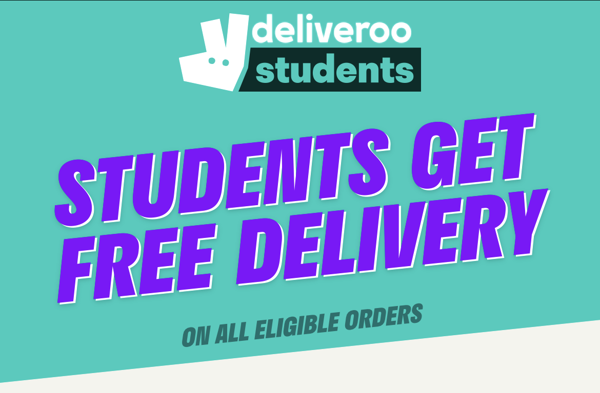 Deliveroo gifts students three years free delivery