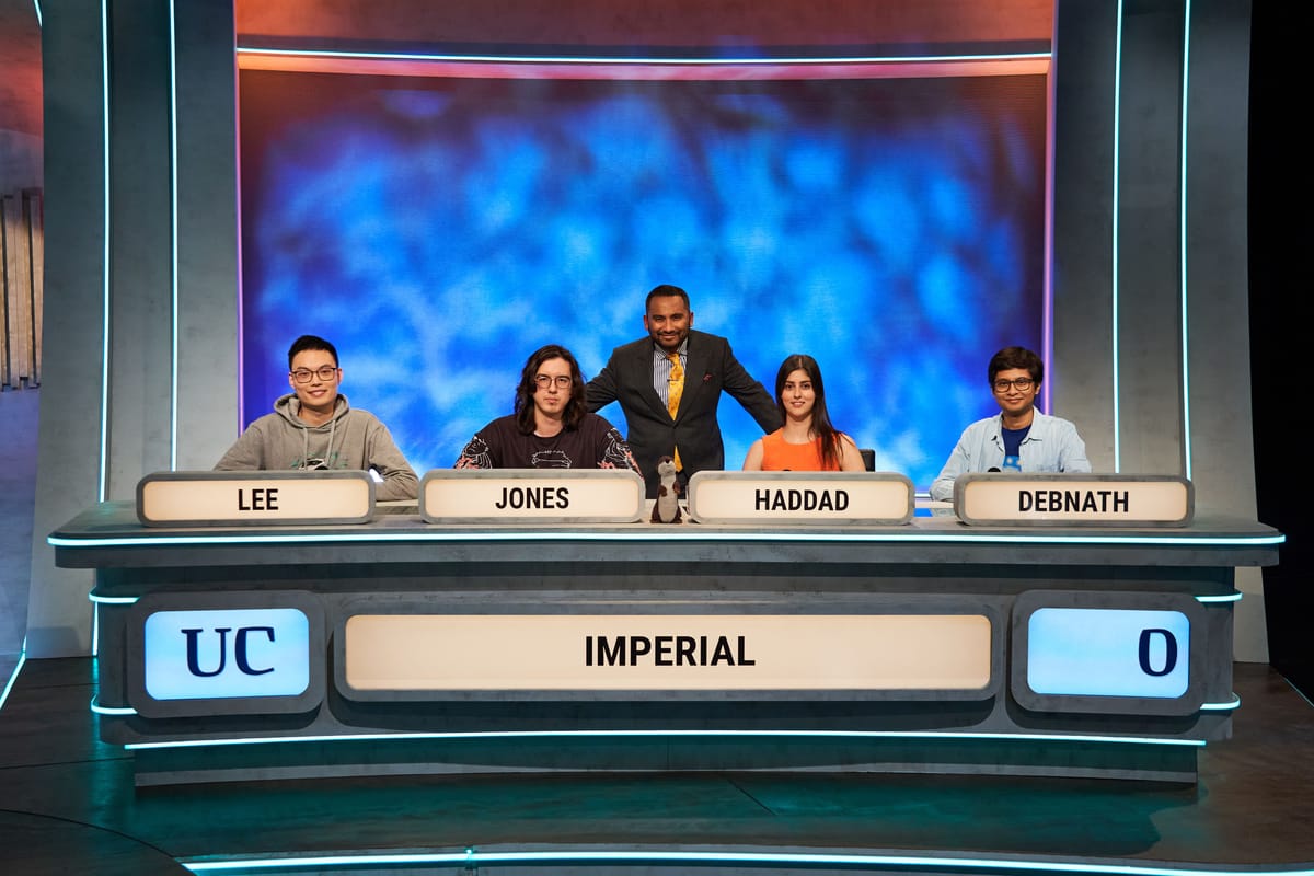 Imperial back to winning ways on University Challenge