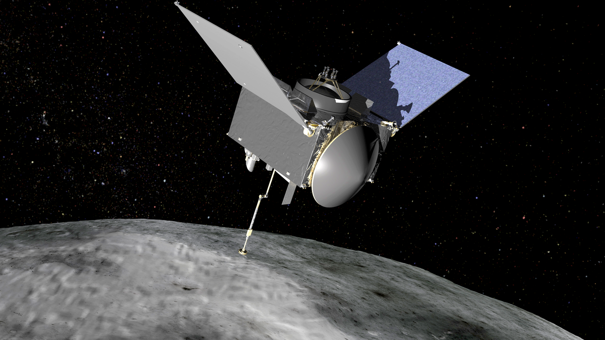 NASA probe successfully collects asteroid sample for Earth return