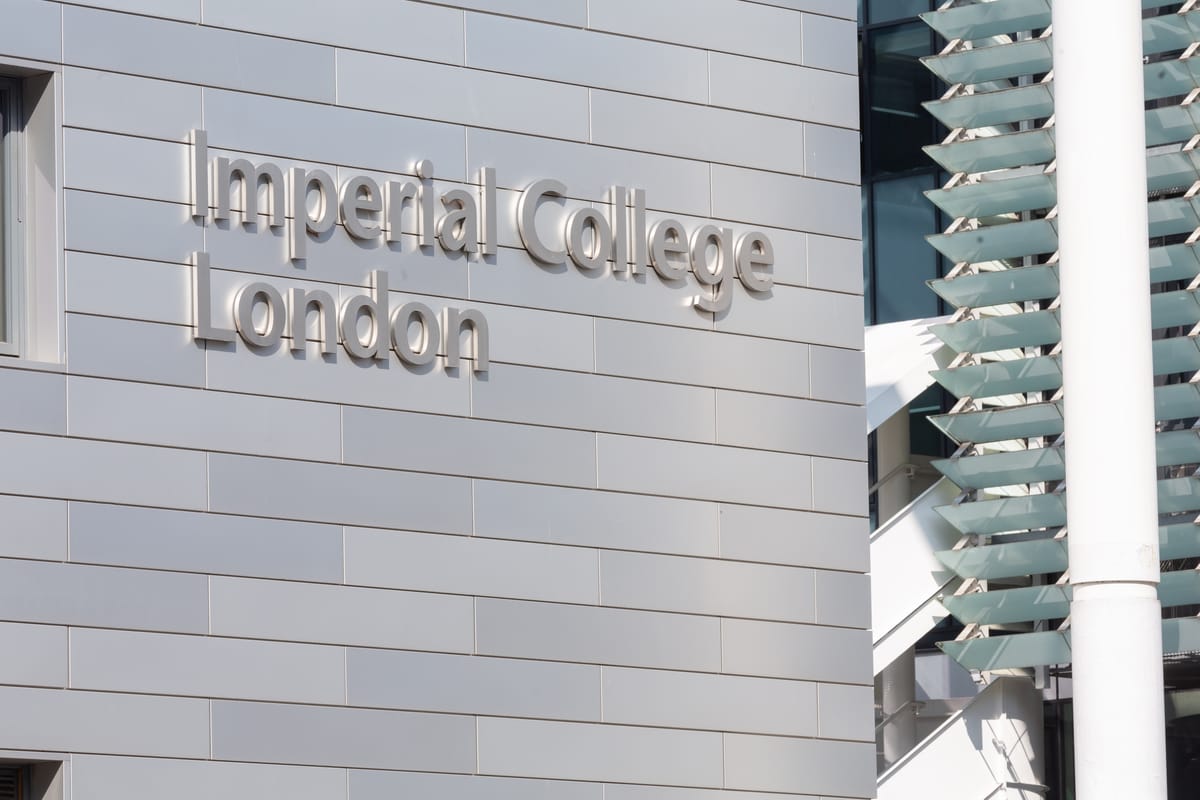 Imperial College sixth best university in the world