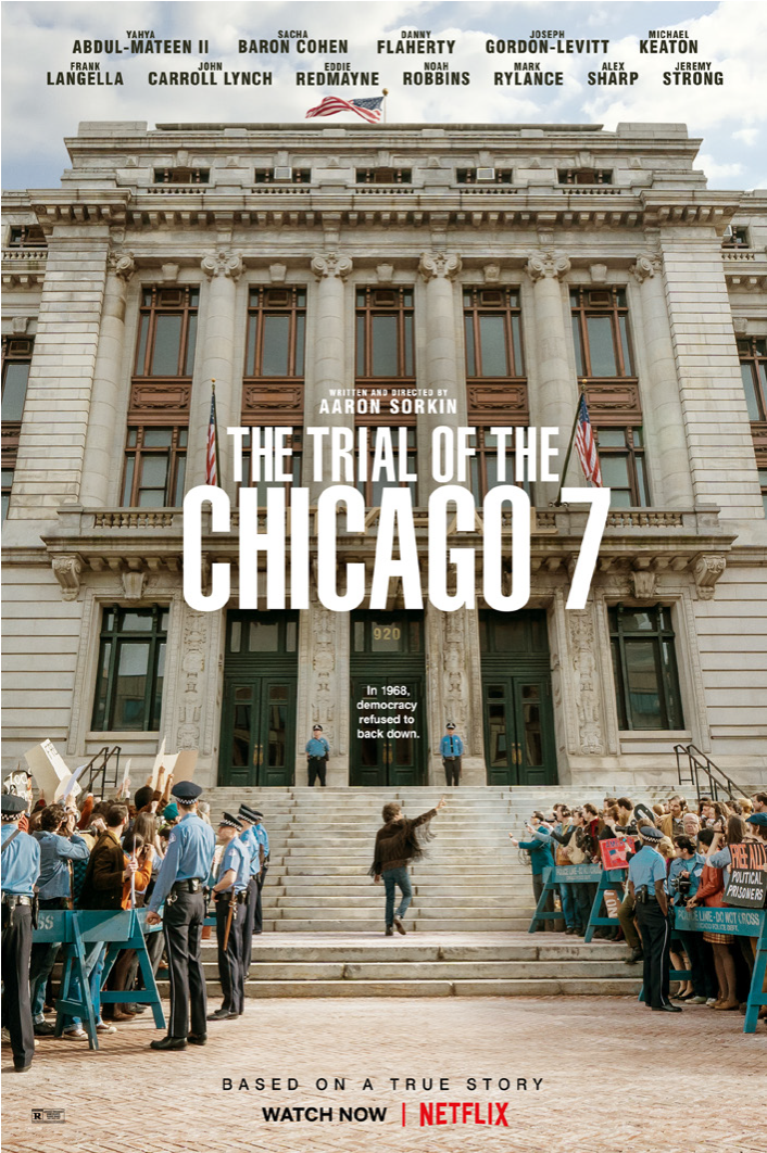 A captivating courtroom drama—The Trial of the Chicago 7 ★★★☆☆