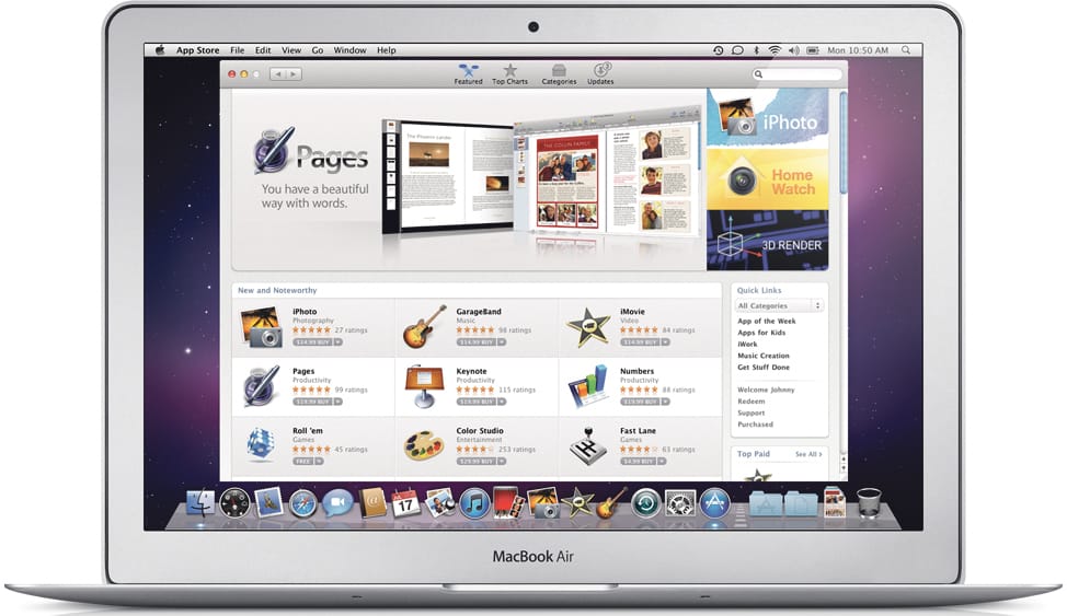 The Mac App Store
