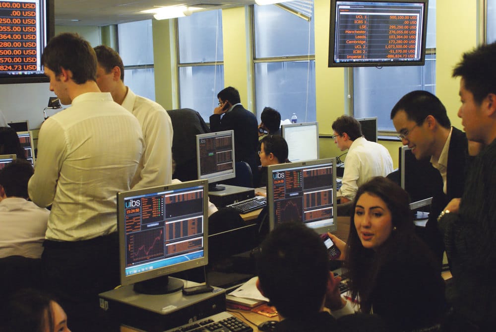 Finance Society hosts first-of-a-kind trading game
