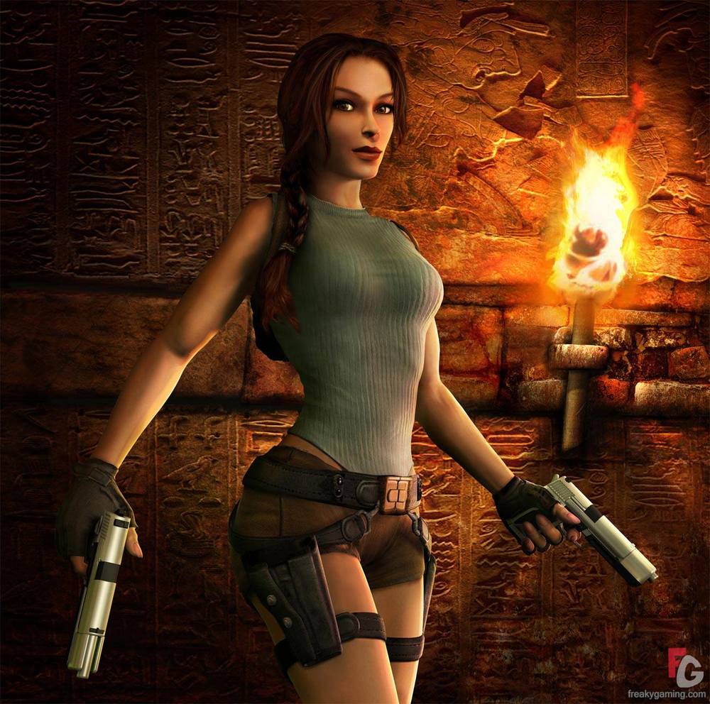 Too much of Lara Croft’s bum!
