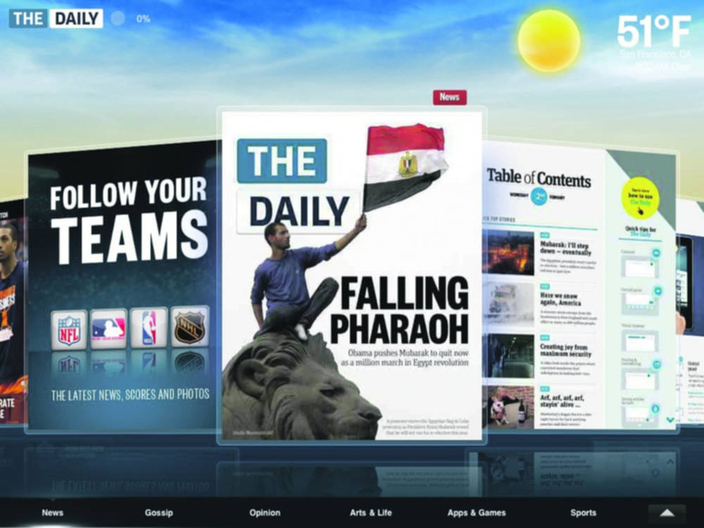 Murdoch launches Daily magazine for iPad
