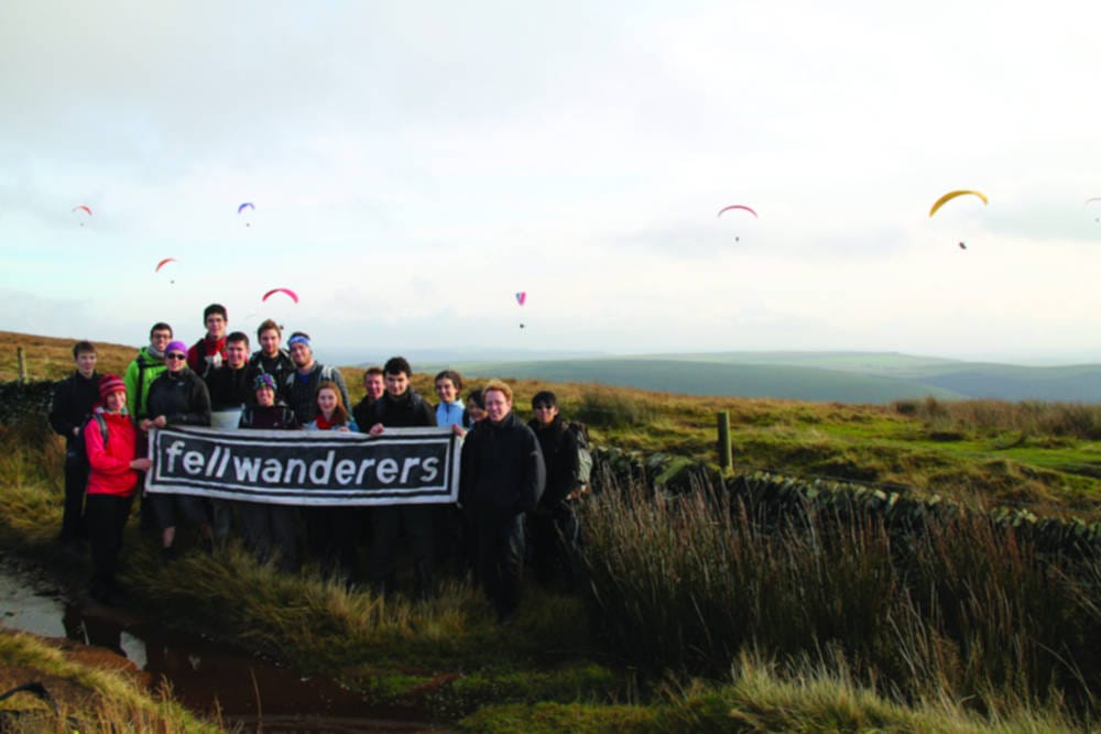 Fellwanderers roam Peak District
