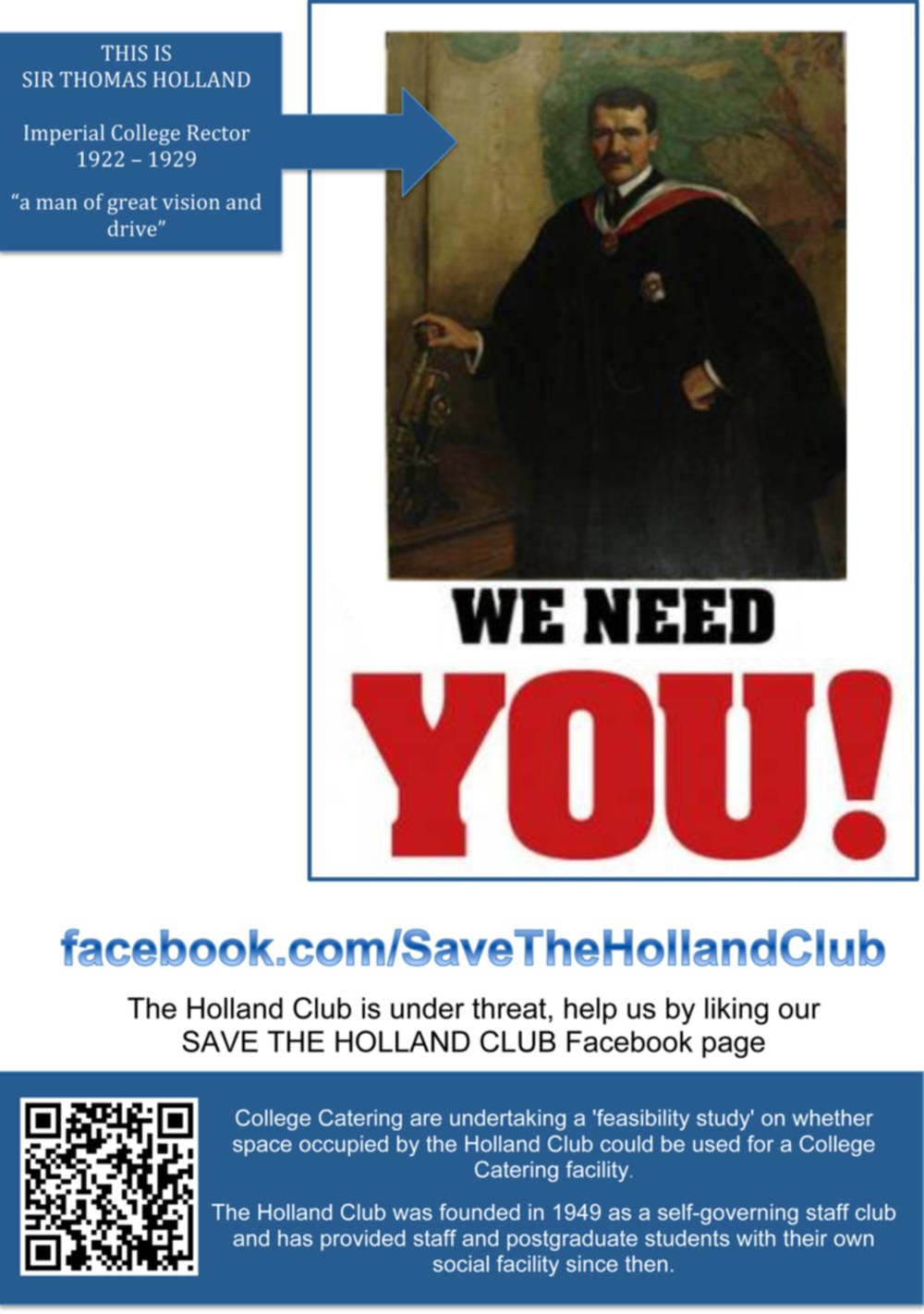 Staff and students rally around Holland Club Campaign
