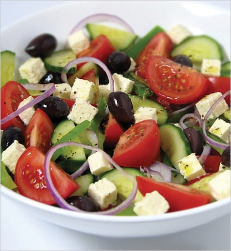 Welcome summer with a fresh and original Greek Salad
