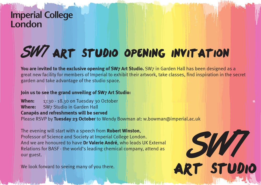 Art studio opens in College
