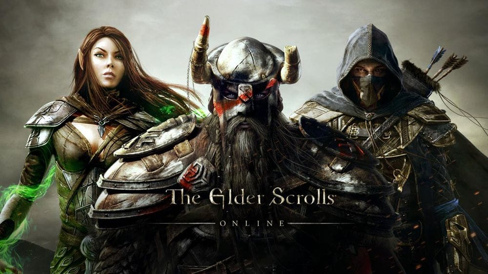 Playing Elder Scrolls online beta!
