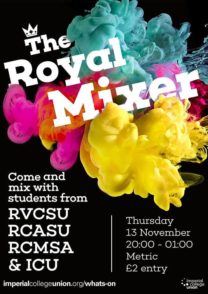 First ever ‘Royal Mixer’ is held at Imperial College Union
