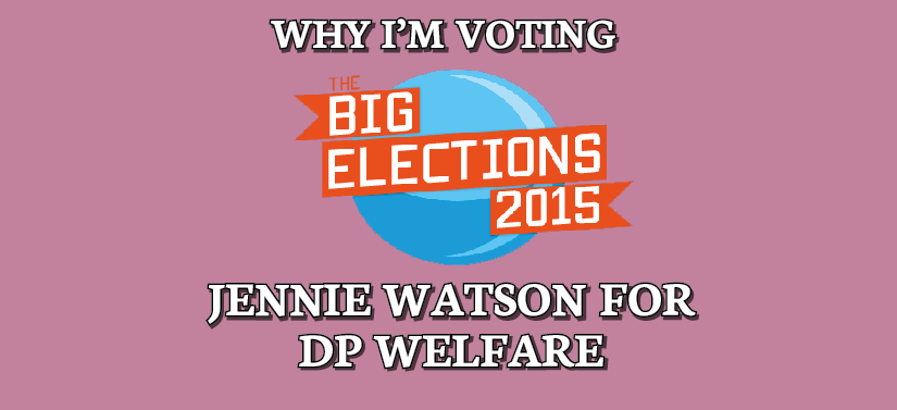 Why I’m voting Ginger for Deputy President (Welfare)
