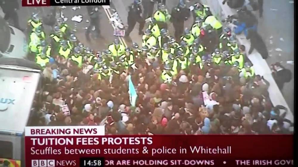 “Anti-austerity” riots break out in Whitehall and beyond
