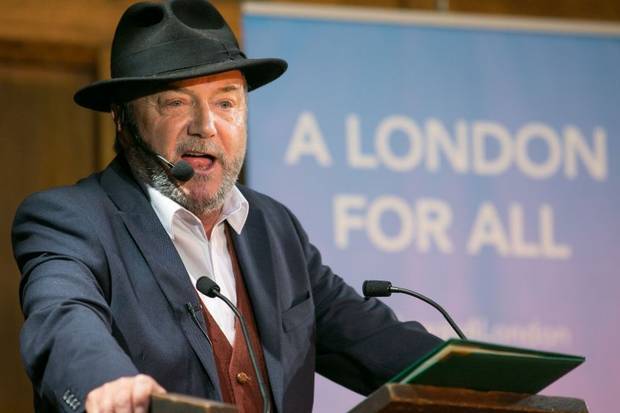 An Interview with Mayor of London candidate George Galloway
