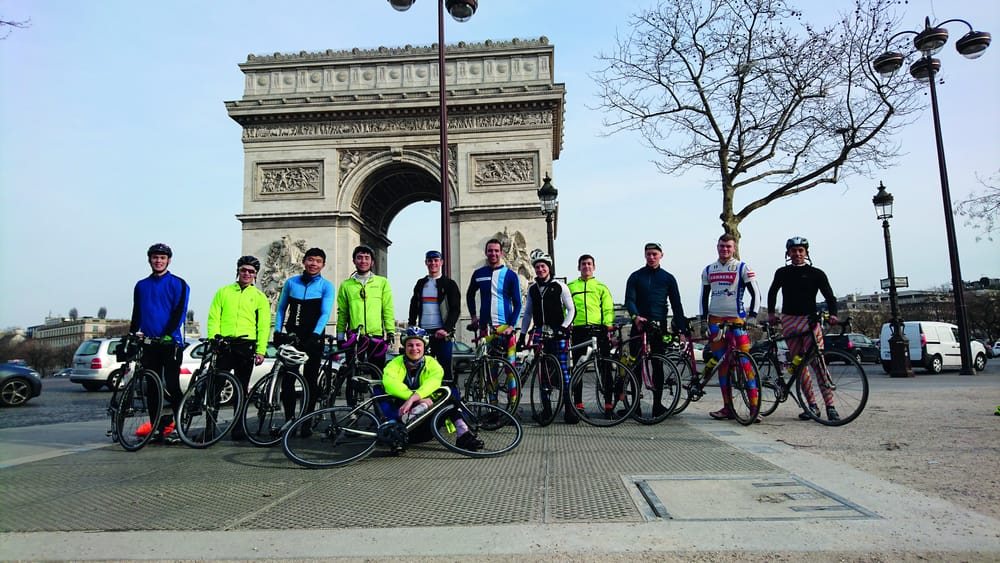 Boat Club head off on a Tour de France