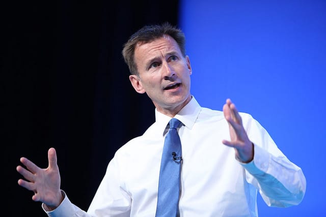 Hunt reveals his NHS plans
