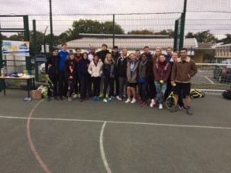 Tennis social proves great success