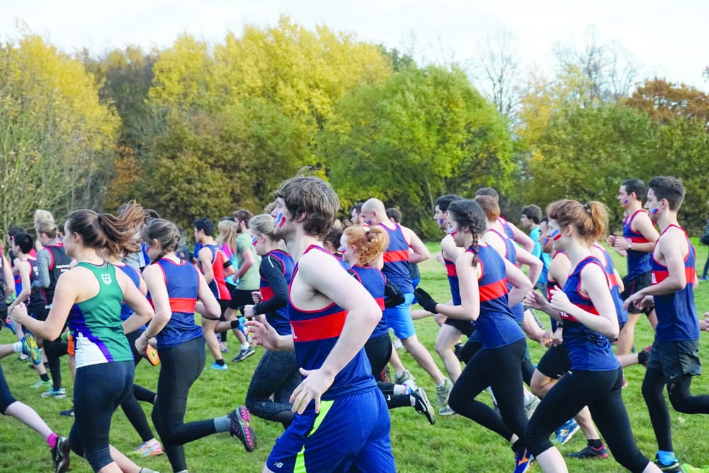 Cross country pretend to play Tennis?