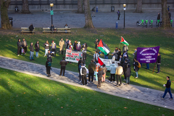 Protestors return to Queen’s Lawn