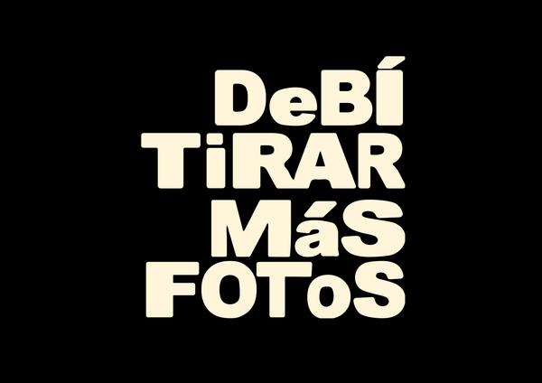 DeBÍ TiRAR MáS FOToS