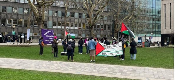 Protesters campaign for Imperial to “stop arming Israel”