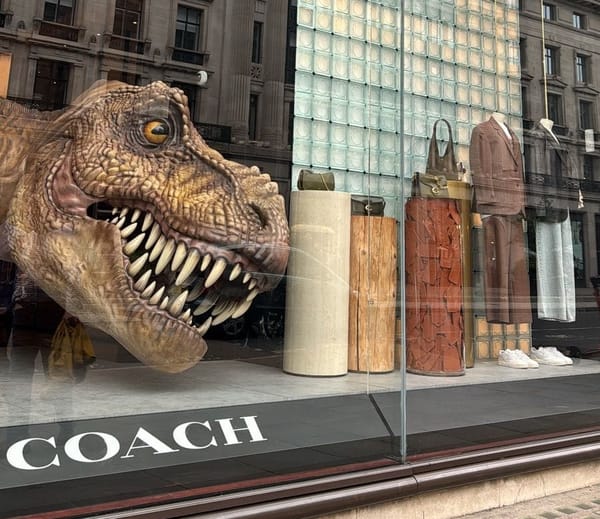 A dinosaur on Regent Street: Coach's case on organic growth