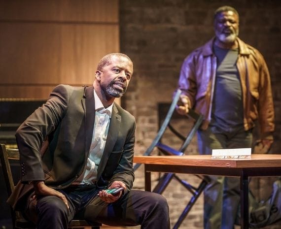 Adrian Lester and Danny Sapani in Hymn