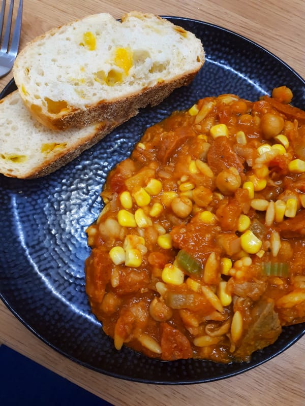 Bnut Chickpea Stew