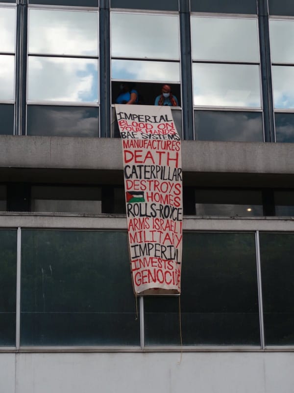 Gaza Protest Banner 1