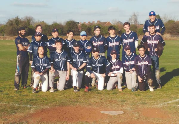 Imperial beat Oxford at baseball (at least once)