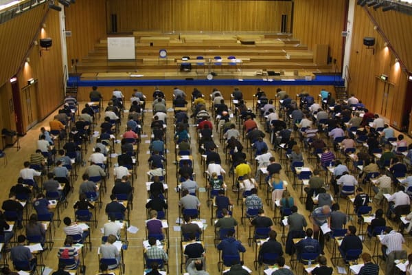 Business School exam blunder
