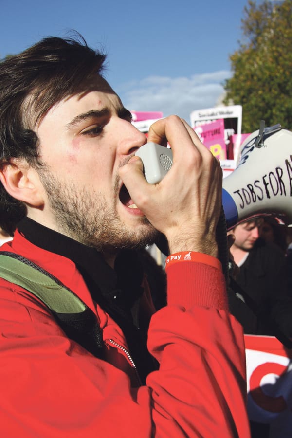 50,000 students march against cuts and higher fees
