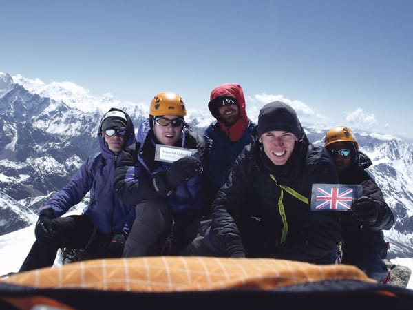 Imperial students make mountaineering history